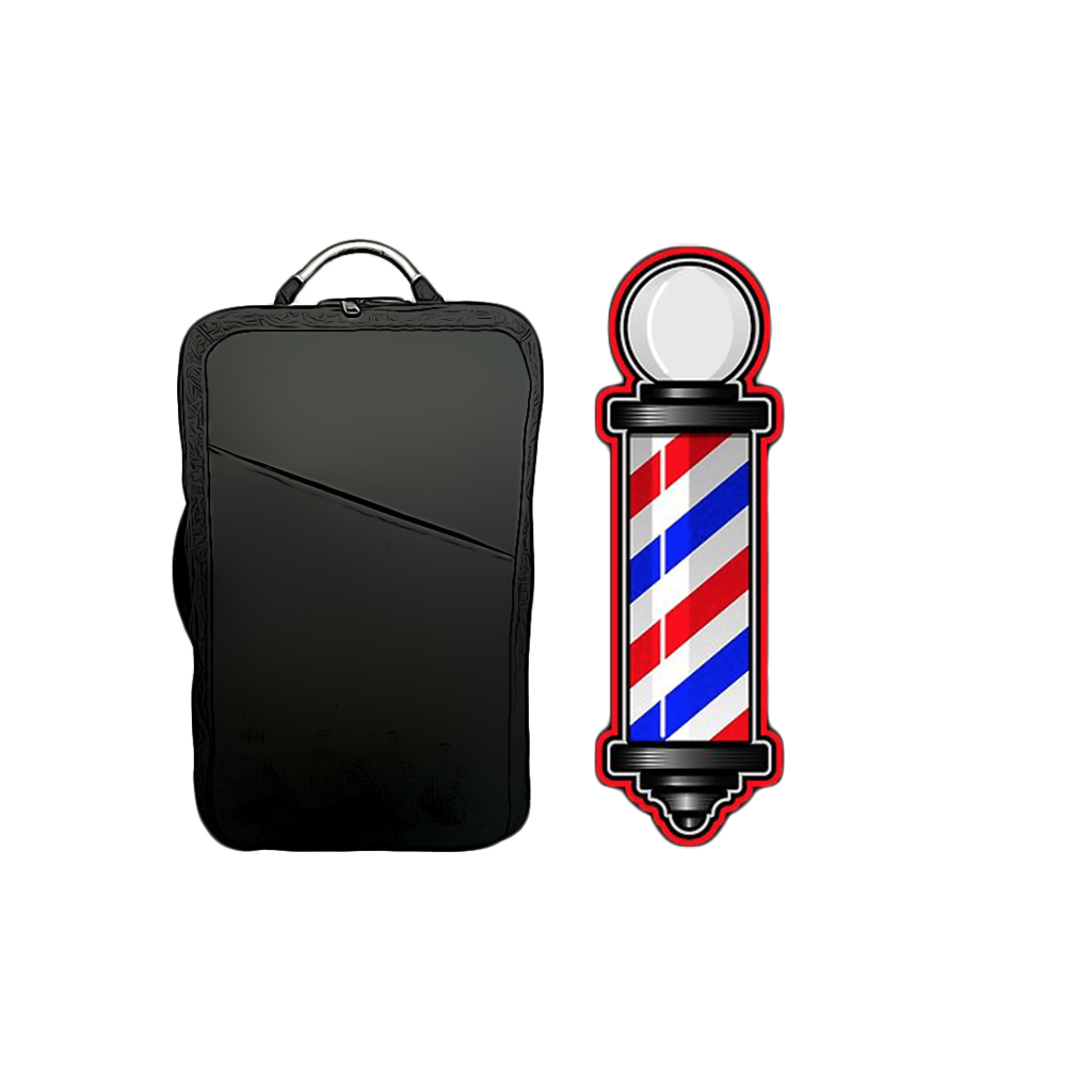 Master PRO' Barber Backpack® / Barber Bag® for Hair Stylists and Groomers -  #1 Barber and Hair Stylists Bag